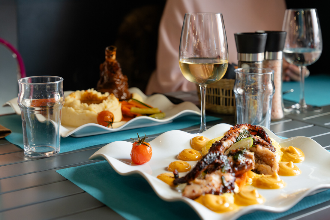 plat restaurant porquerolles